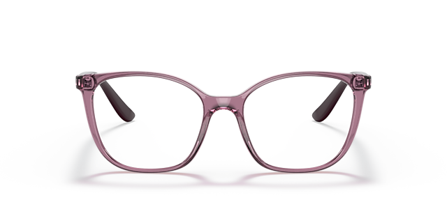 VO5356 Violett transparent KunststoffEyeglass Frames von B24, Vorderansicht