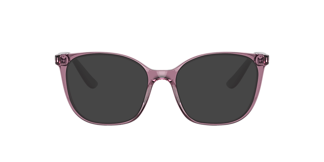 VO5356 Violett transparent KunststoffEyeglass Frames von B24, mit getönten Gläsern