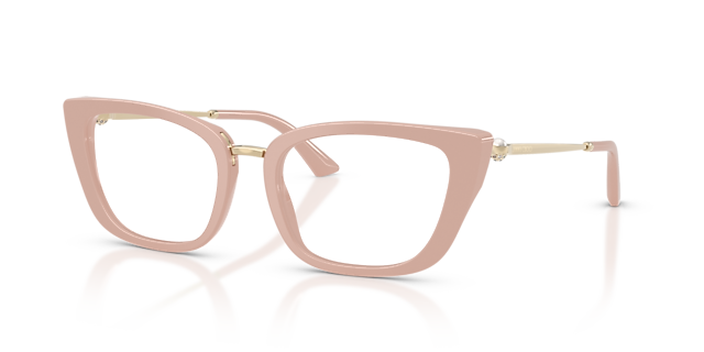 JC3034HB Rose AcetatEyeglass Frames von B24, Dreiviertelansicht