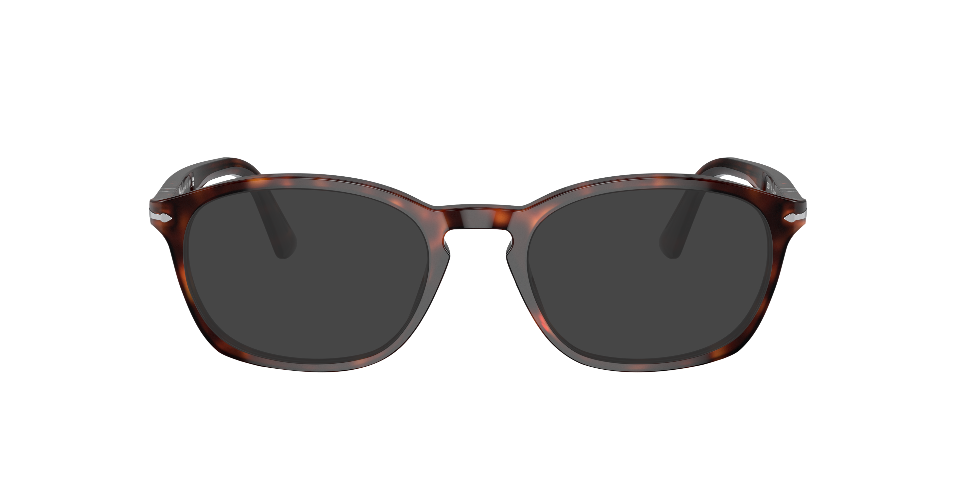 PO3303V Havana AcetaatEyeglass Frames van B24, met getinte lenzen