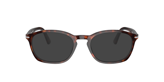 PO3303V Havana AcetaatEyeglass Frames van B24, met getinte lenzen