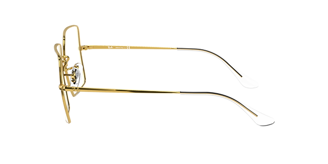 RB1971V Weiß MetallEyeglass Frames von B24, Seitenansicht