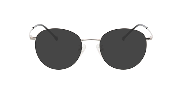 Charlottenburg Zilver MetaalEyeglass Frames van B24, met getinte lenzen