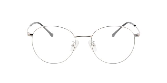 Charlottenburg Zilver MetaalEyeglass Frames van B24, Vooraanzicht