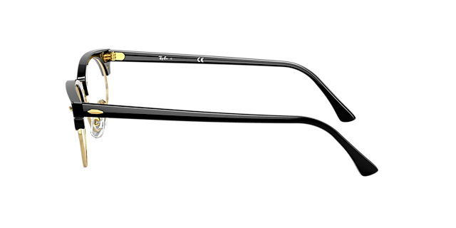 RB3946V Zwart AcetaatEyeglass Frames van B24, Zijaanzicht