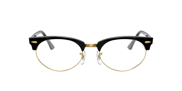 RB3946V Zwart AcetaatEyeglass Frames van B24, Vooraanzicht