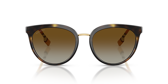 BE4316 Donker Havana KunststofSunglass Frames van B24, Vooraanzicht