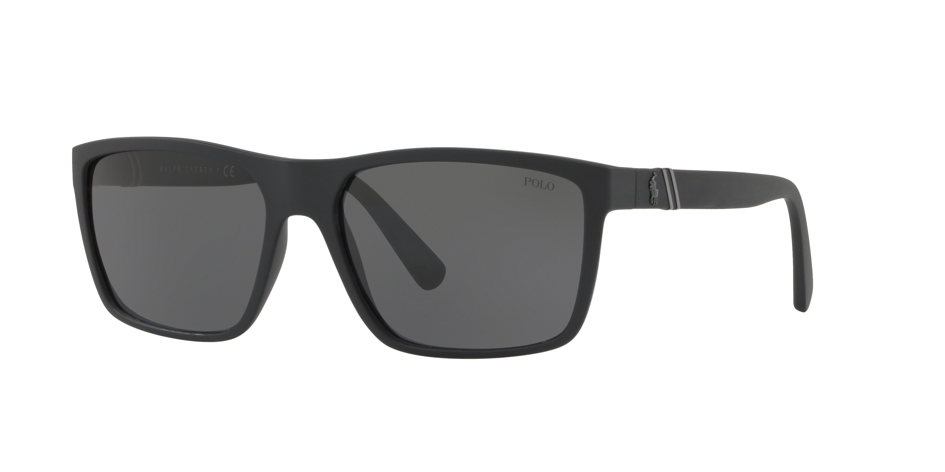 PH4133 Matt Schwarz KunststoffSunglass Frames von B24, Dreiviertelansicht