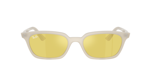 Ray-Ban - RB4456, Cloudy Warm White/Havana/Black, Größe: X-Small