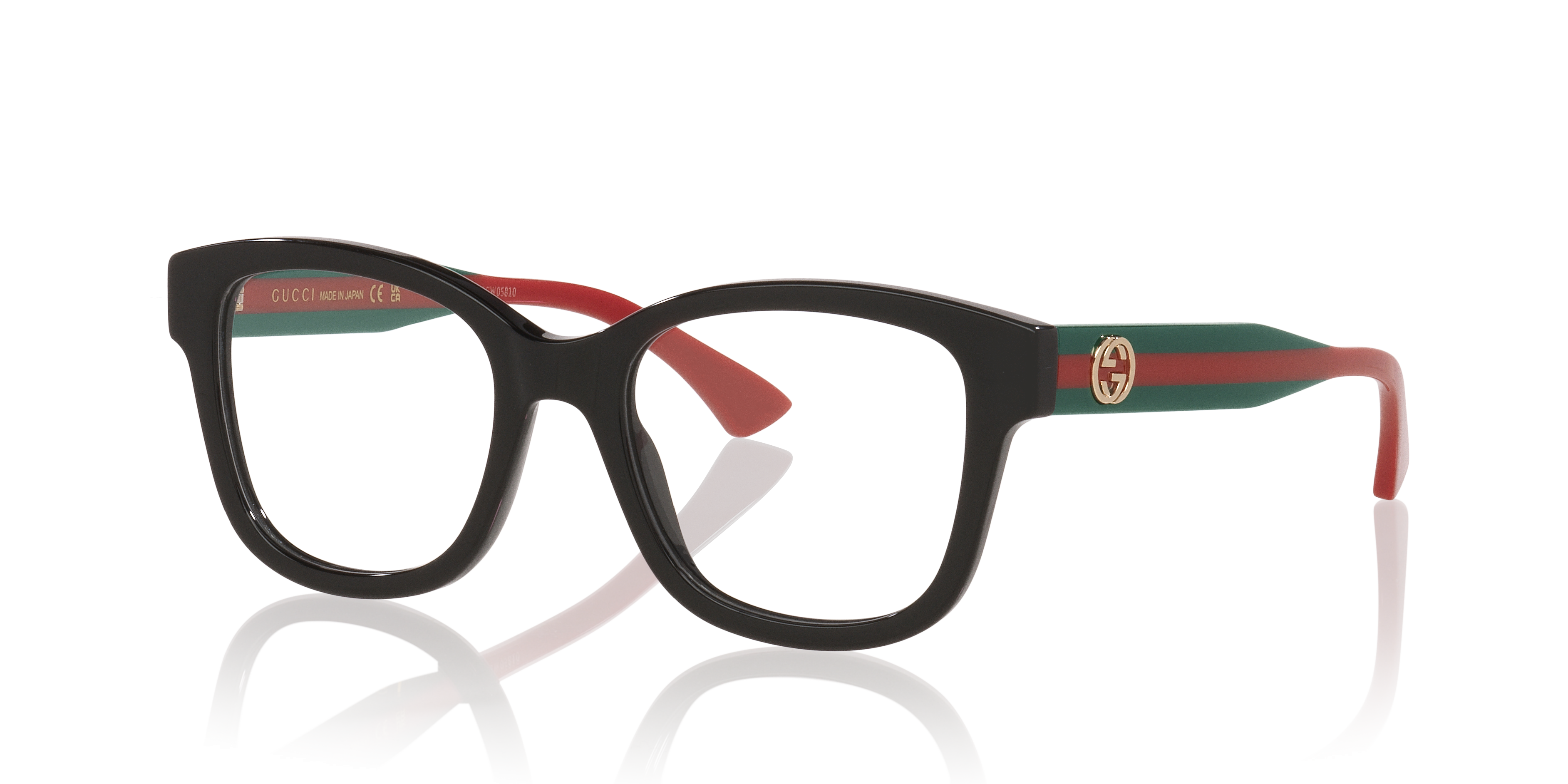 GG1863O Schwarz AcetatEyeglass Frames von B24, Dreiviertelansicht