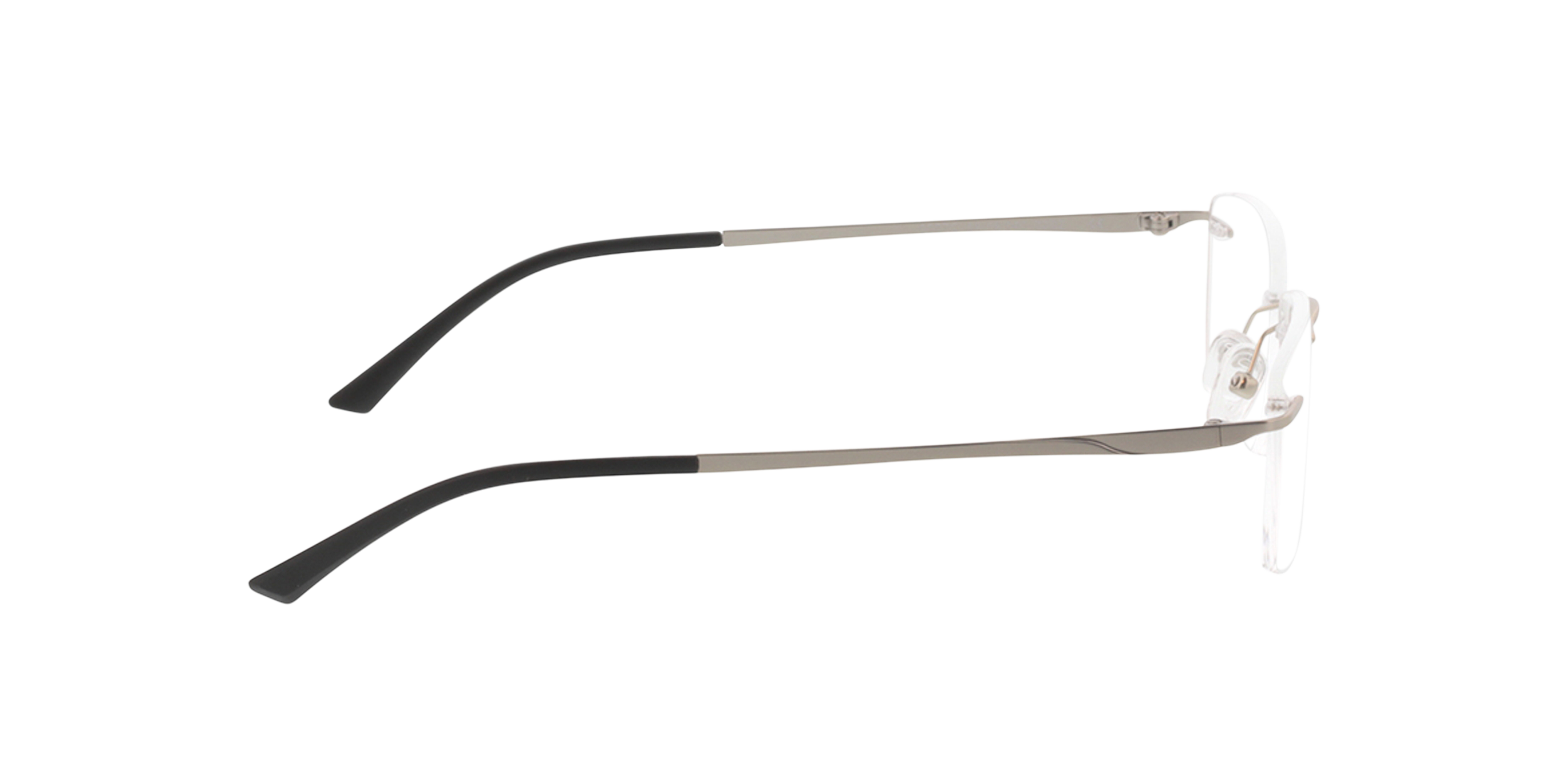 Livius Silber matt MetallEyeglass Frames von B24, Seitenansicht