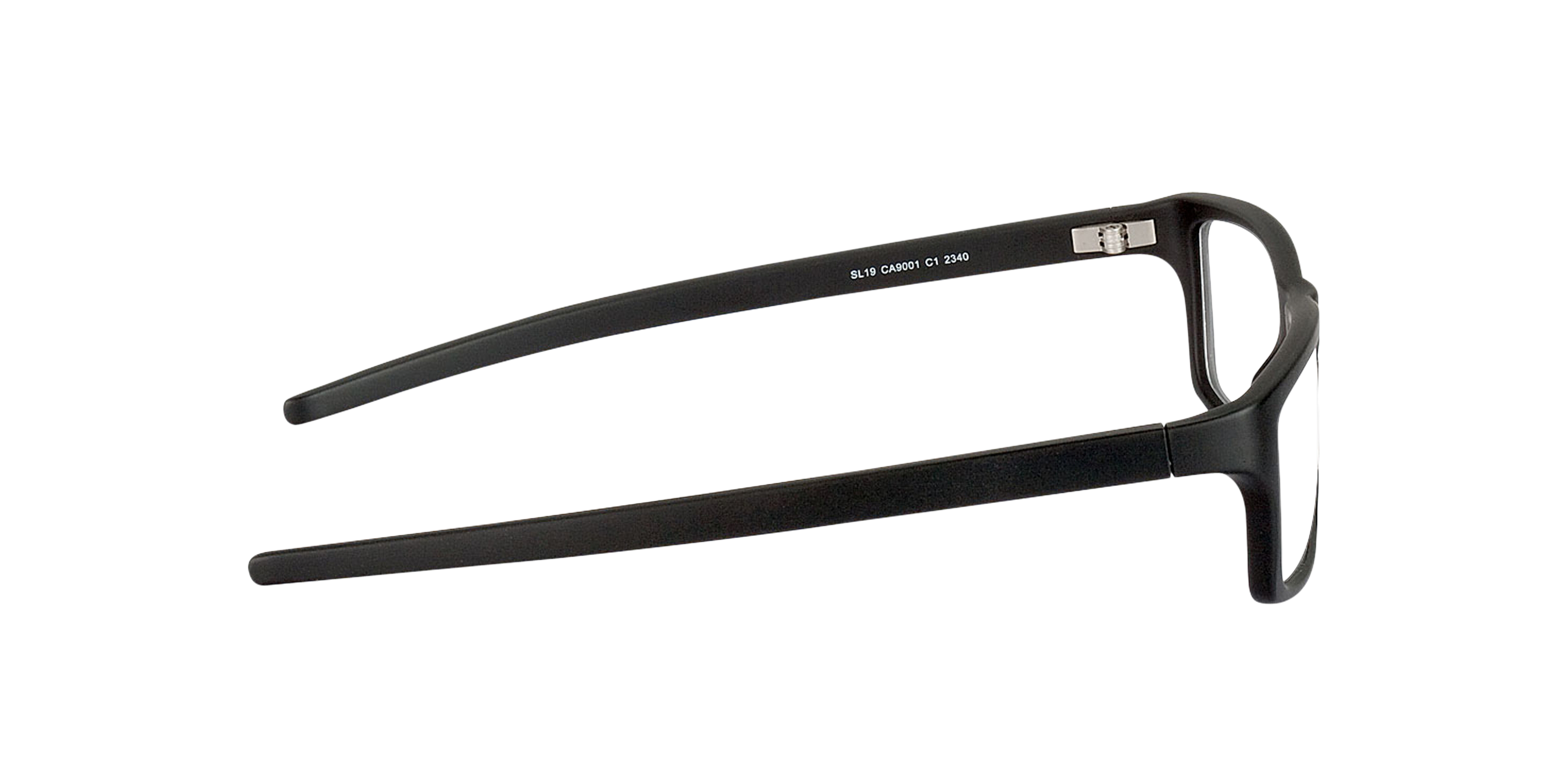 Nador Schwarz KunststoffEyeglass Frames von B24, Seitenansicht