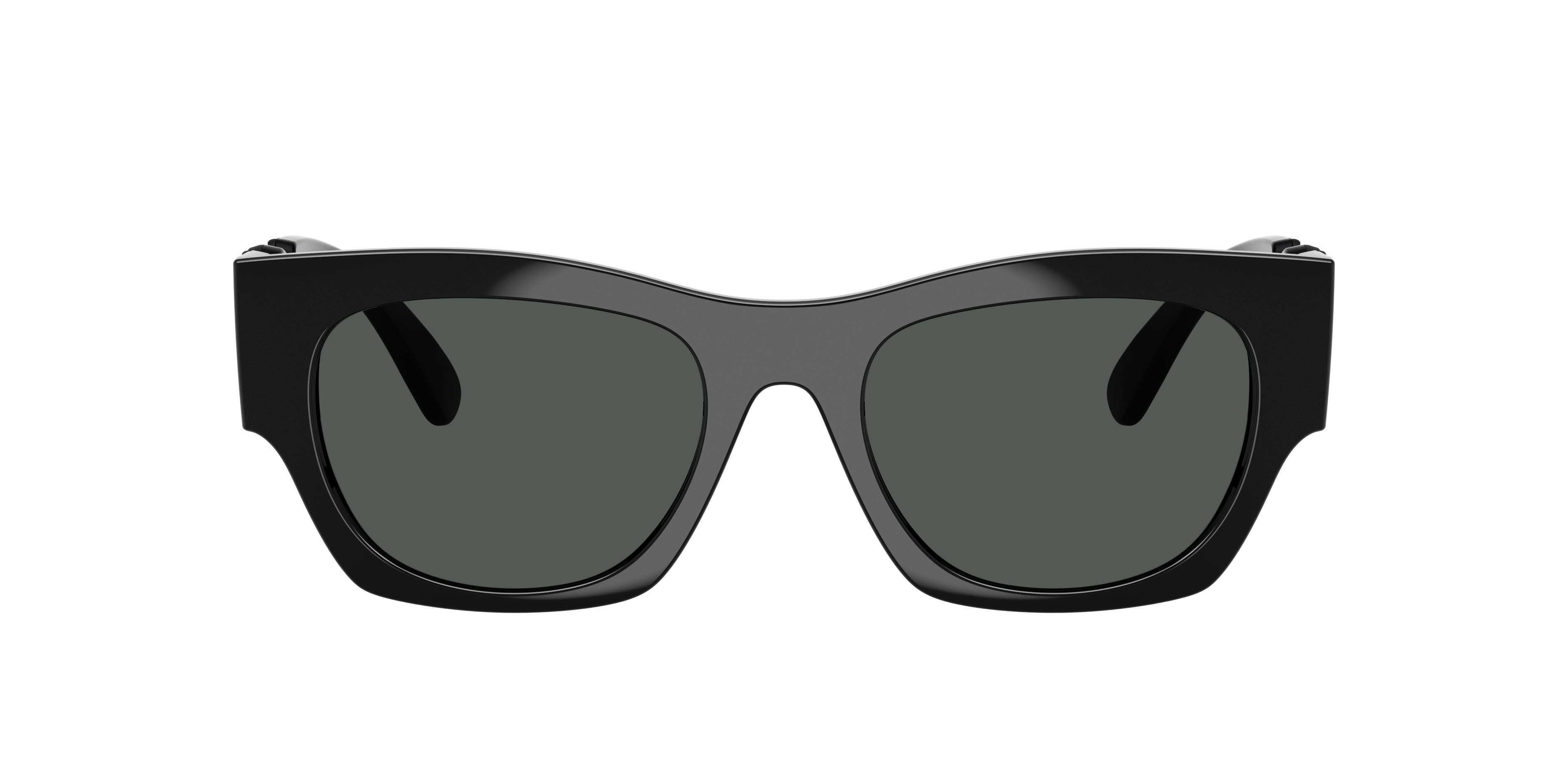 VE4479U Zwart KunststofSunglass Frames van B24, met getinte lenzen