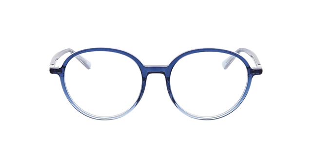 Verona Verlaufstönung Blau AcetatEyeglass Frames von B24, Vorderansicht