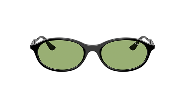 VO5625S Zwart KunststofSunglass Frames van B24, met getinte lenzen