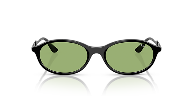 VO5625S Zwart KunststofSunglass Frames van B24, Vooraanzicht