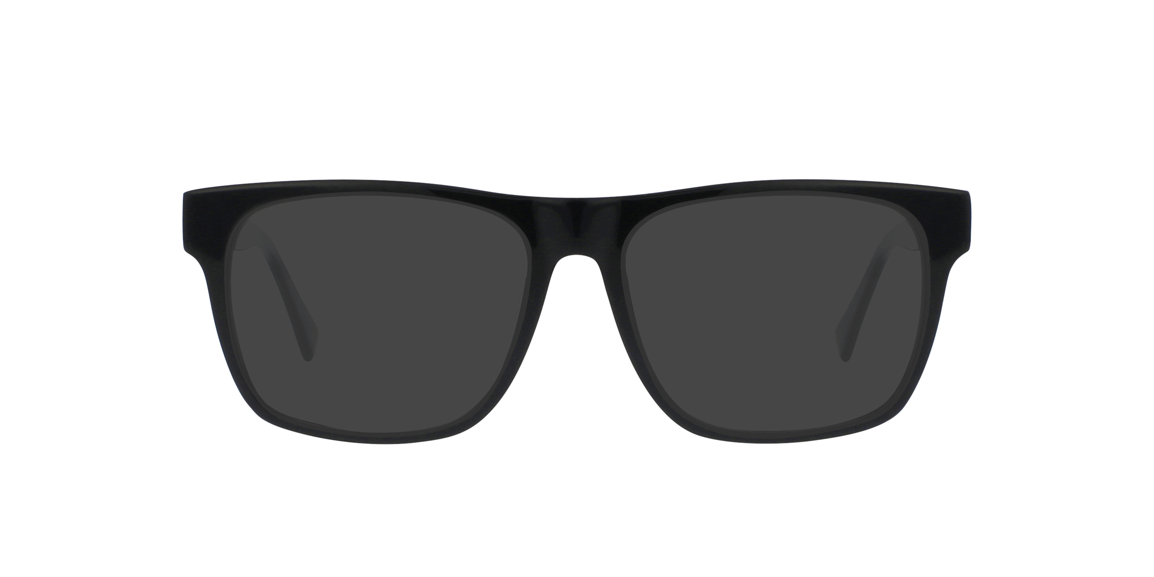 Toby Jet Black AcetatEyeglass Frames von B24, mit getönten Gläsern