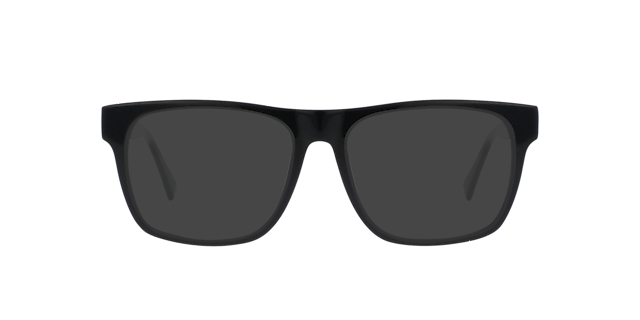 Toby Jet Black AcetatEyeglass Frames von B24, mit getönten Gläsern