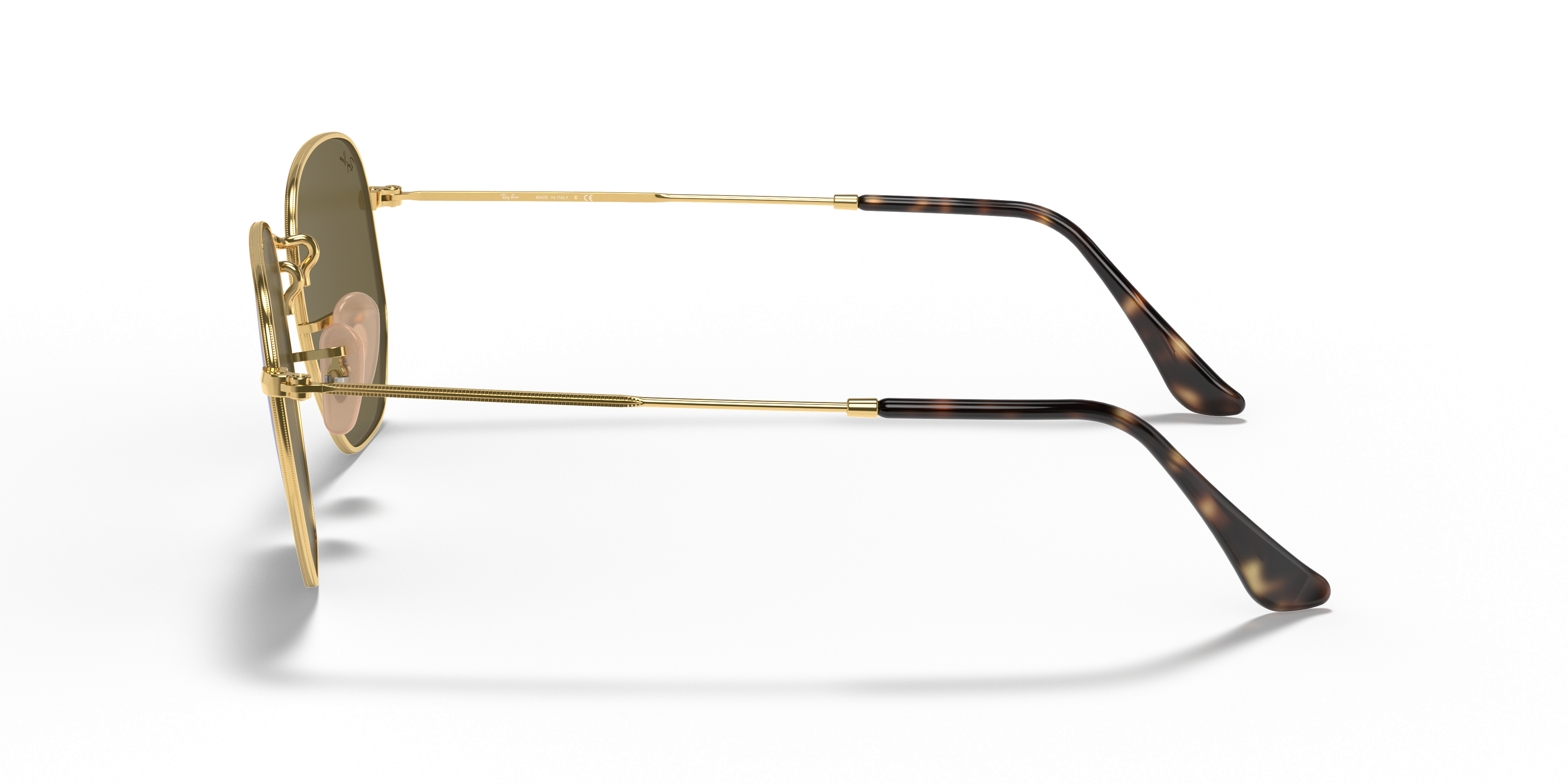 RB3548N Arista Gold MetallSunglass Frames von B24, Seitenansicht