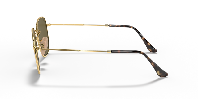 RB3548N Arista goud MetaalSunglass Frames van B24, Zijaanzicht