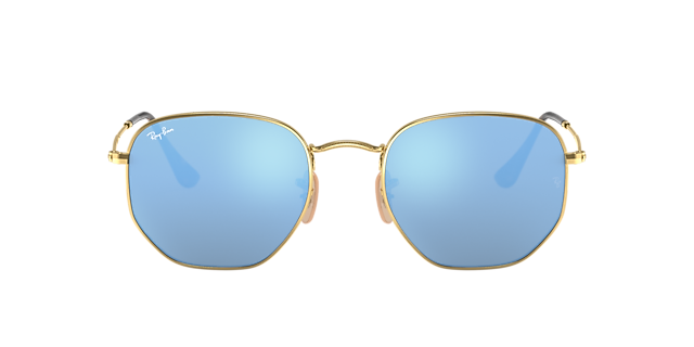 RB3548N Arista goud MetaalSunglass Frames van B24, met getinte lenzen