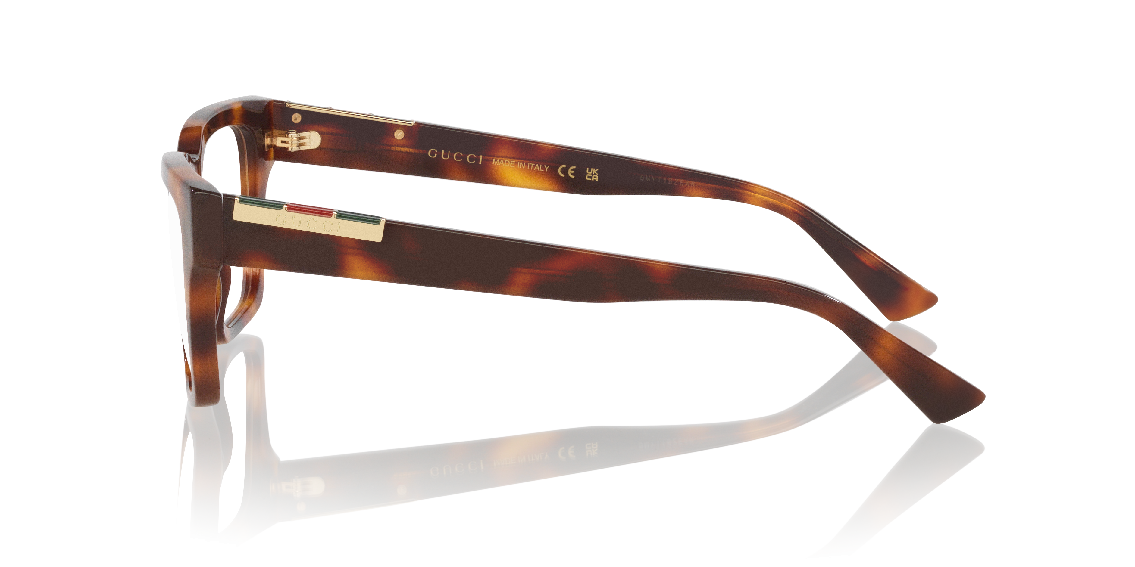 GG1889O Tortoise Bronze AcetatEyeglass Frames von B24, Seitenansicht