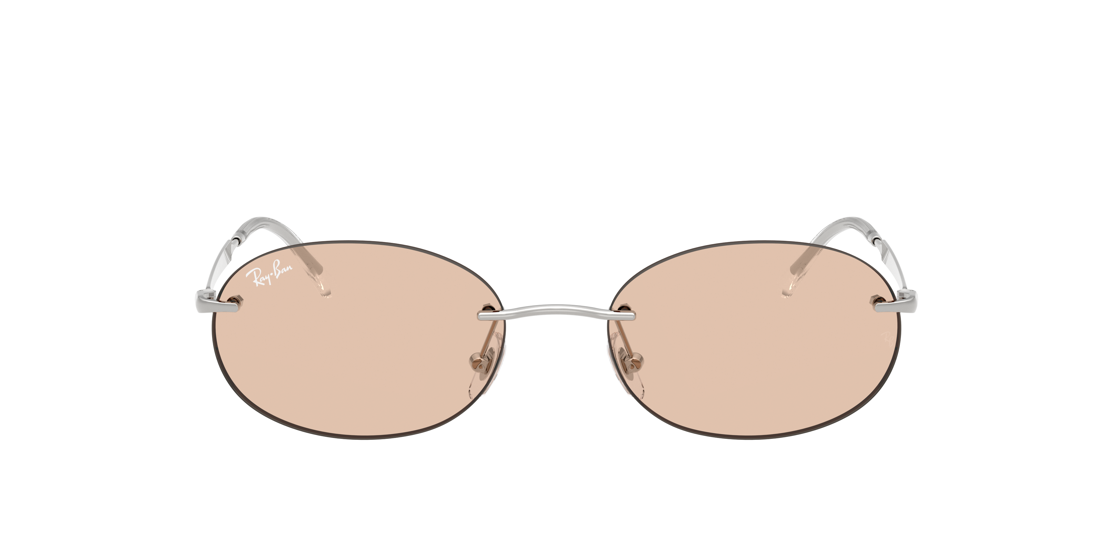 RB3767 Silber MetallSunglass Frames von B24, mit getönten Gläsern