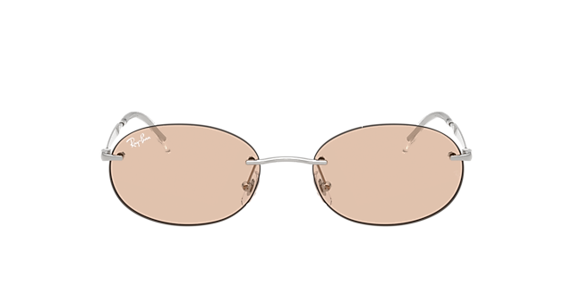 RB3767 Silber MetallSunglass Frames von B24, mit getönten Gläsern