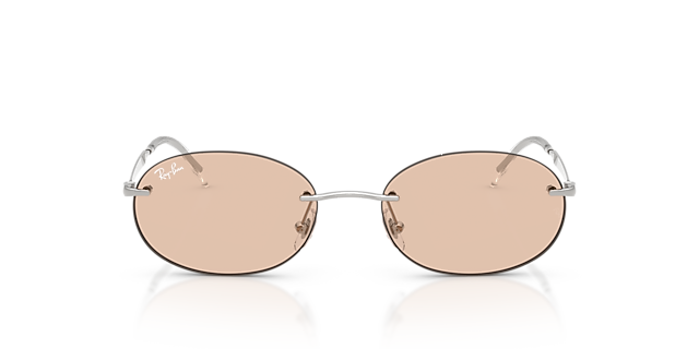 RB3767 Silber MetallSunglass Frames von B24, Vorderansicht