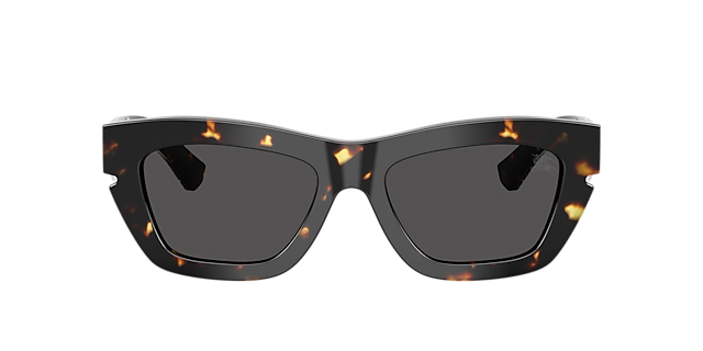 BE4454 Yellow Havana AcetatSunglass Frames von B24, mit getönten Gläsern