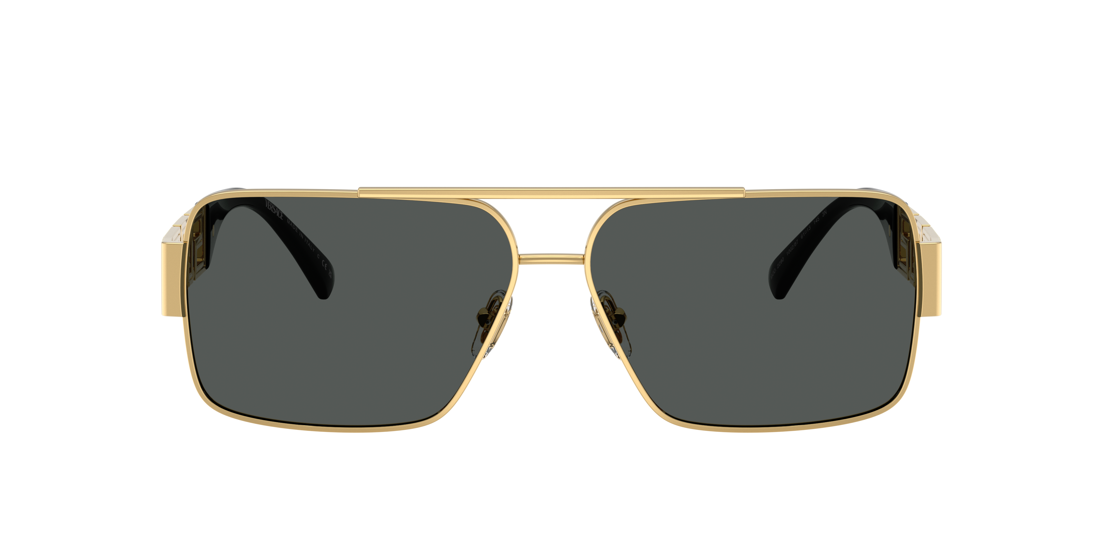 VE2290 Goud MetaalSunglass Frames van B24, met getinte lenzen