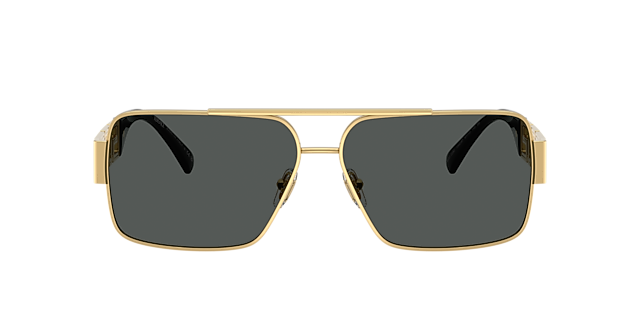 VE2290 Gold MetallSunglass Frames von B24, mit getönten Gläsern