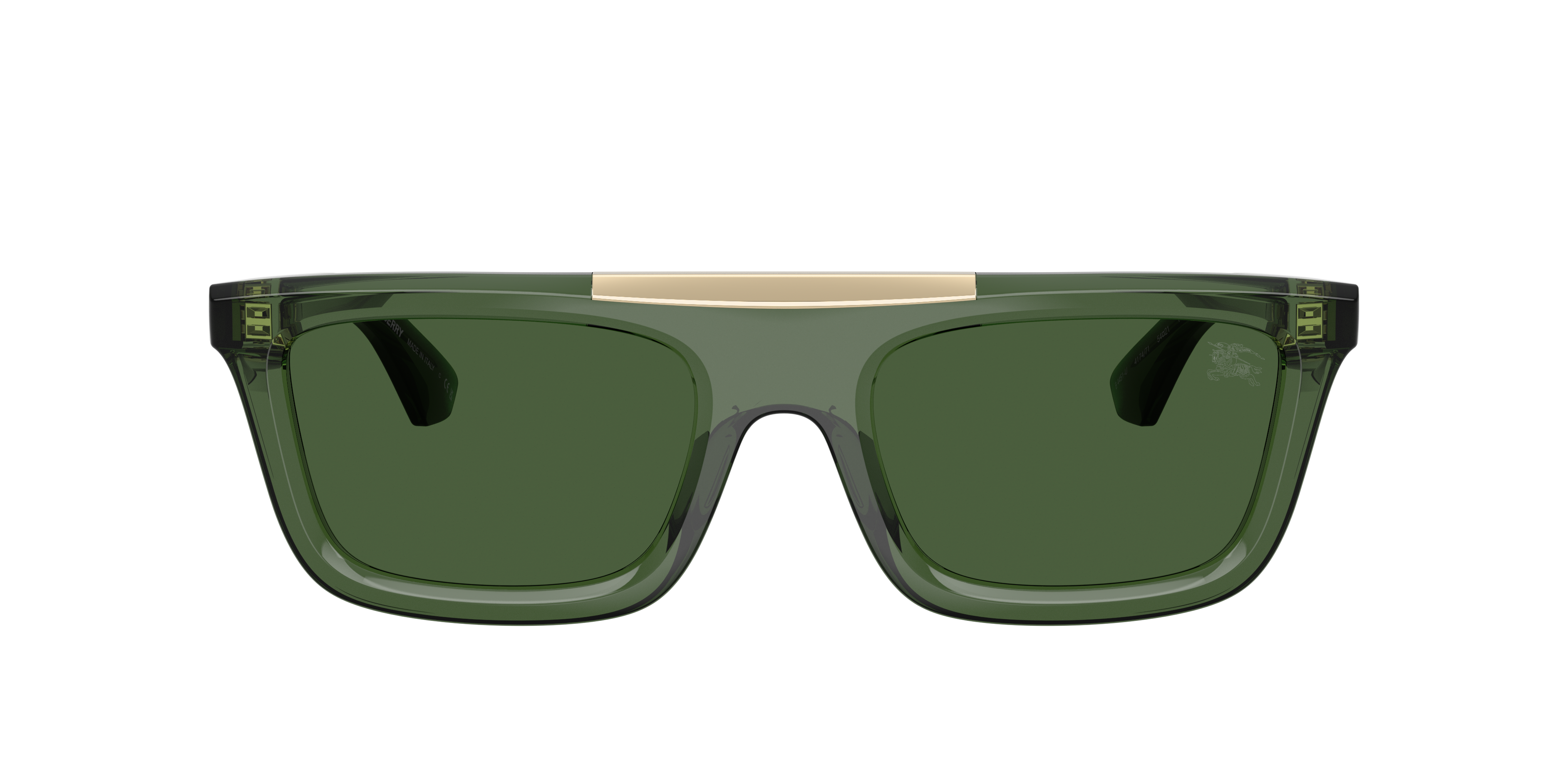 BE4451U Grün KunststoffSunglass Frames von B24, mit getönten Gläsern