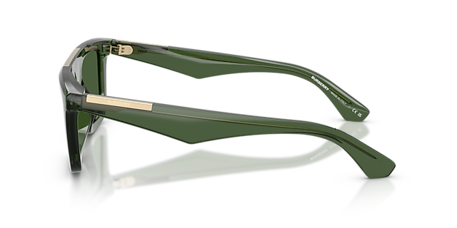 BE4451U Grün KunststoffSunglass Frames von B24, Seitenansicht