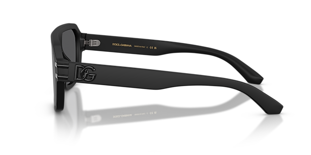 DG4507 Matt Schwarz AcetatSunglass Frames von B24, Seitenansicht