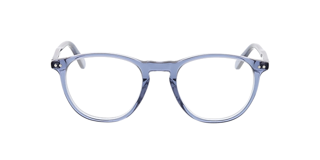 Alvin Blau AcetatEyeglass Frames von B24, Vorderansicht