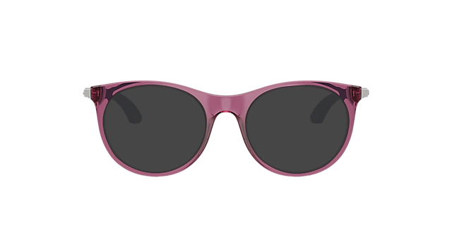 RB9082V Transparant violet KunststofEyeglass Frames van B24, met getinte lenzen