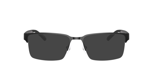 AX1075 Matzwart MetaalEyeglass Frames van B24, met getinte lenzen