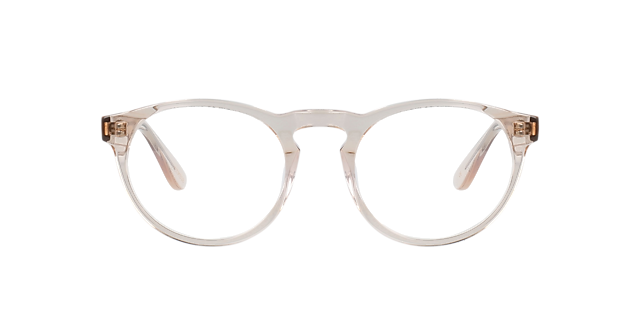 Steven S. Crystal Peach AcetaatEyeglass Frames van B24, Vooraanzicht