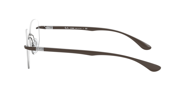RB8766 Hellbraun TitanEyeglass Frames von B24, Seitenansicht