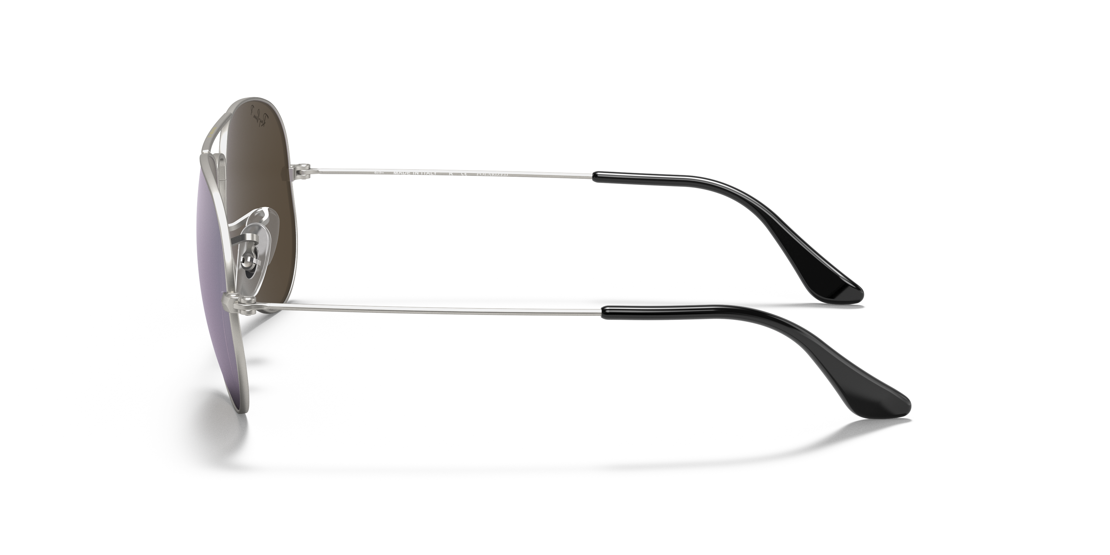 RB3025 Silber MetallSunglass Frames von B24, Seitenansicht