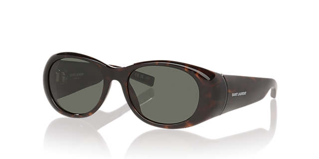 Sl 736 Tortoise KunststofSunglass Frames van B24, Hoekweergave