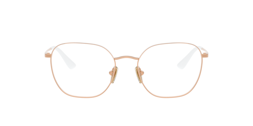 Vogue Eyewear - VO4178, Damen, White/Rose Gold/grey/Pale Gold, Größe: Durchschnittlich