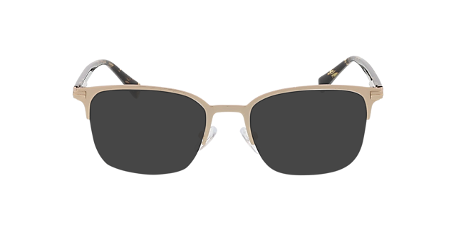 Alabama Matt Gold & Havana MetallEyeglass Frames von B24, mit getönten Gläsern