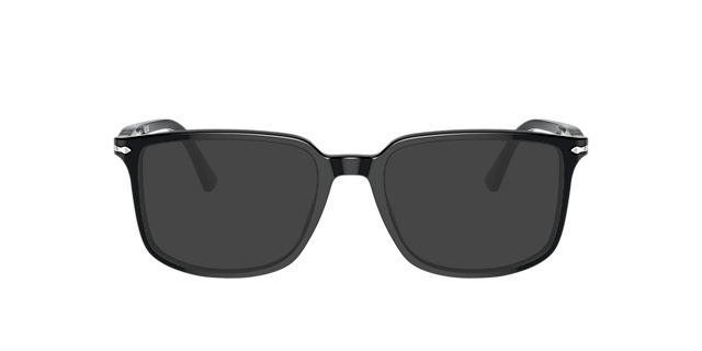PO3275V Zwart AcetaatEyeglass Frames van B24, met getinte lenzen