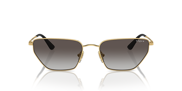 VO4316S Goud MetaalSunglass Frames van B24, Vooraanzicht