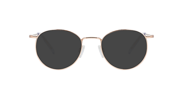 Ceo Rose Gold Titanium TitanEyeglass Frames von B24, mit getönten Gläsern