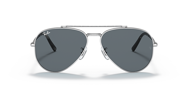 RB3625 Zilver MetaalSunglass Frames van B24, Vooraanzicht