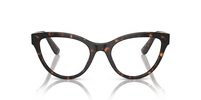 DG3372 Havana AcetaatEyeglass Frames van B24, Vooraanzicht