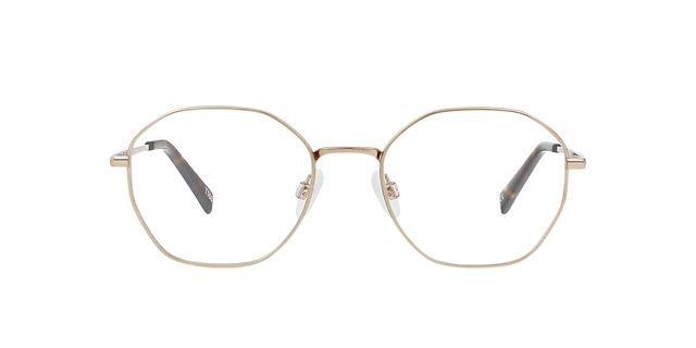 Flan Rose Gold Titanium TitaanEyeglass Frames van B24, Vooraanzicht
